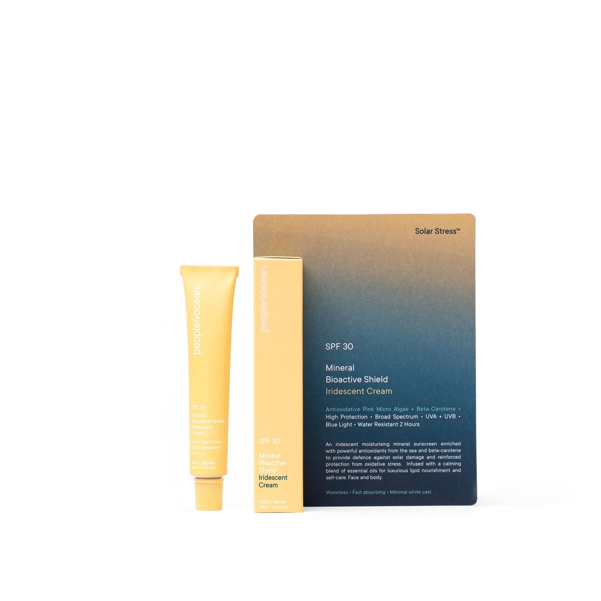 SPF 30 Mineral Bioactive Shield | Iridescent Cream 10g