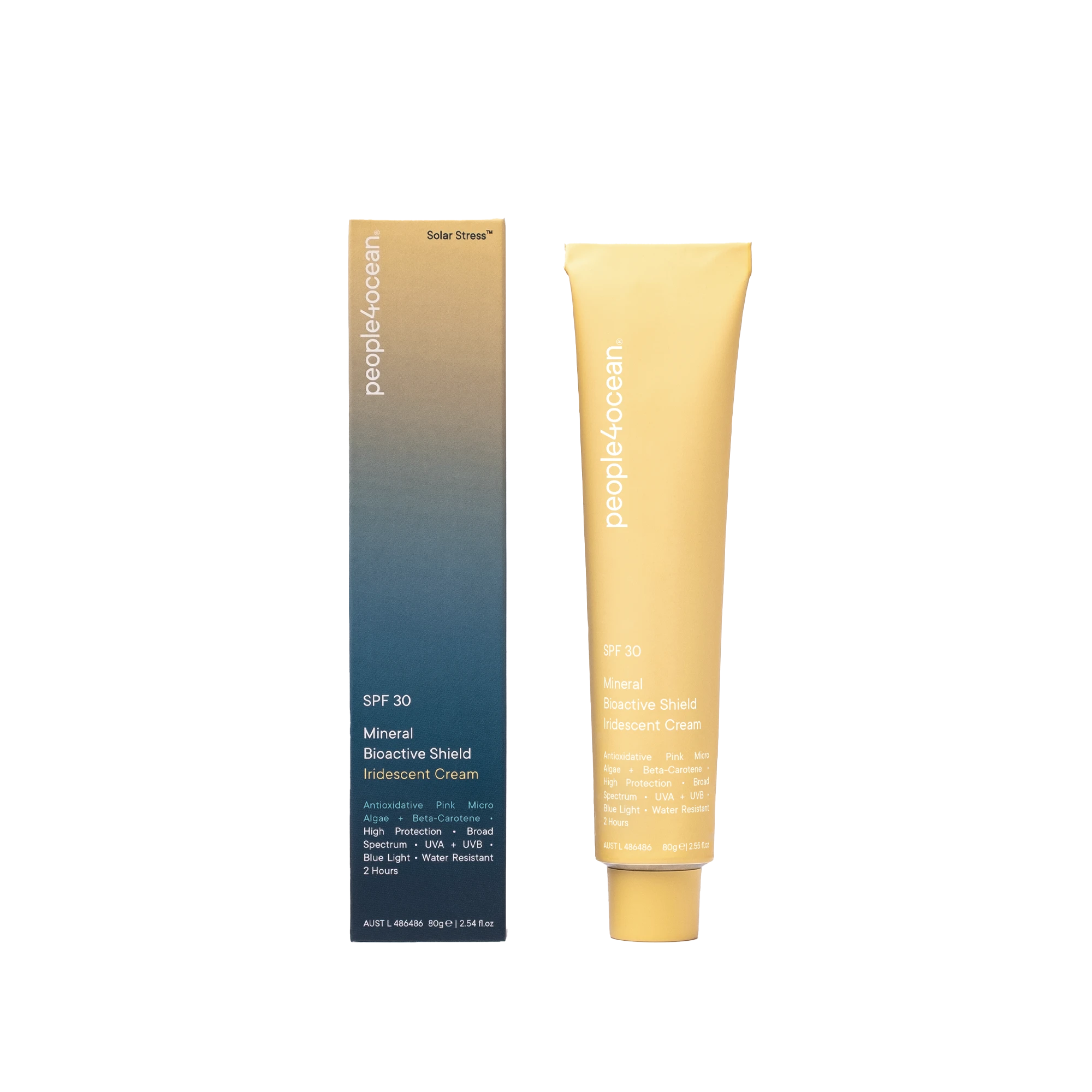 SPF 30 Mineral Bioactive Shield | Iridescent Cream 80g